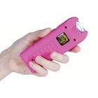 Multiguard 80m Volt 4 9 Milliamp Stun Gun Pink Rechargeable Led Flashlight Alarm
