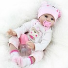 22  Reborn Dolls Baby Vinyl Silicone Realistic Soft Handmade Newborn Doll Gift