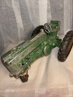 John Deere Farm Tractor Toy 1940-50   s Green Metal Vehicle Vtg Repaired Usa