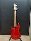 Fender Mexico Squier Precision Bass 1994 Red Electric Bass W Soft Case Japan