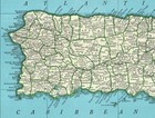 Vintage Puerto Rico Map 1942 Atlas Map Of Puerto Rico Gallery Wall Decor 2664