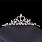 Kids Girls Bridal Princess Crown Headband Rhinestone Crystal Tiara Hair Band