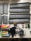 1992 Tyco Tcr Slotless Ho Race Car Set Complete With 3 Cars Track Accessories
