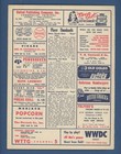 8 20 55 Boston Red Sox At Washington Nationals Program     Ted Williams Hr