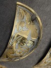 5 75inch Head Light Visors Two Tone 24k Gold