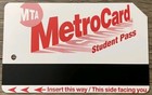 Extremely Rare Student Red Contingency  Subway Metrocard Mta  Mint