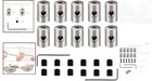 10 Pin Locking Backs With Allen Wrench For Secure Insignia And Badge Attachment