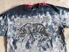 Bob Weir And Wolf Bros Liquid Blue T-shirt L The Grateful Dead Tie Dye