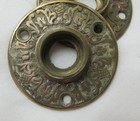 Brass Or Bronze Antique Victorian Door Knob Rosettes Set Of 2