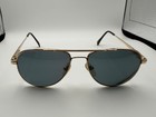 Vintage Firenza Sport Gold Pilot Aviator Sunglasses Frames Only Metal Eyeglasses