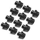 12 Pack 33mm M22x1 5 X 19mm Wheel Nuts Sleeve Nuts M22-1 5x19mm Skirt Flange