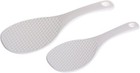 Set Of 2 Pcs  Japanese Plastic Shamoji Rice Paddle  6 25    7 5    Made In Japan