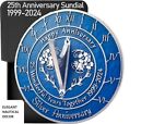 Anniversary Sundial Gift For 25th Silver Wedding Anniversary In 2024 