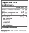 5-pack Simply Revival Dht Blocker - Promote Healthy Hair Growth - 300 Capsules