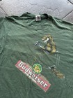 Vintage Budweiser Graphic T Shirt Xl Delta Pro Weight 90s Y2k Nature Beer Ferret