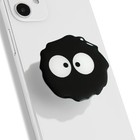 Cute Cartoon Briquette Acrylic Multi Functional Collapsible Expandable Black