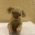 Steiff Koala 1959 To 1961 Mohair Plush Glass Eyes 5in Swivel Head  No Id   a69