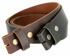 Big And Tall Belt One Piece Full Leather Belt Strap 1-1 2  Wide Up To Size 60 