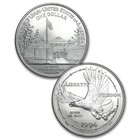  1  1994 Us Veterans Commemorative Silver Dollars Ms unc 3 Coin Set W  Box   Coa