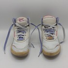 Retro Reebok Hightop Dance Shoes  Women s Us 5  Pink   White  1980 s Original
