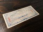 1941 Philippines 1 Peso Cebu P-s215 Emergency National Note Issue Ww2 Xf-au  N37
