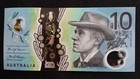 Australia  10 Dollars 2017 General Prefix Lowe fraser 1 Polymer Unc Banknote