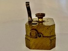 Rare Antique Brass Scarificator Medical Instrument 16 Blades