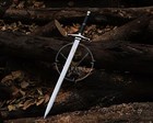 Handmade Stainless Steel Medieval Sword   Two Handed Battle Ready Sword   Gift