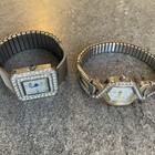 Beautiful Pair Of Vintage Womens Watch Both Watches Run Great In Nice Shape A8