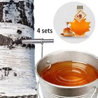 4x Maple Tree Syrup Tap Kit Sturdy Maple Syrup Taps For Yard Garden