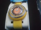Timex Retro Hand-wound Watches Set Of 2 Yellow   Red Vintage Condition