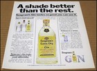 1984 Seagram s Extra Dry Gin Print Ad Vintage Advertisement A Shade Better