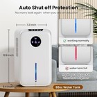 Dehumidifier 88 0oz  For Home With Drain Hose Timer Quiet For 1000sqt