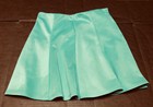 Wearever  Womens Short Flared Skirt - Elastic Waist -  Seafoam  - Usa - Size M