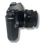 Working Pentax Me Super 35mm Slr Film Camera With Lens Vintage