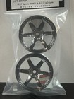 Lab Custom Rc Drift T37 Sports Wheel Traction Type Black Chrome 6mm  Lwt-0306bc
