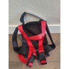 Lucky Bums Kids Ski Trainer Harness Backpack With Grip Handle Black Red