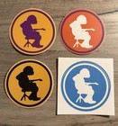 Widespread Panic -  Mikey Houser 3    Vinyl Sticker Uv water Resistant Red blue