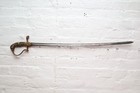 Antique Prussian Artillery Officer Sword Gold Germany 1874 German Ww1 Wwi
