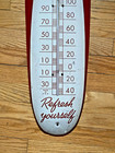 Coca Cola Coke Soda Cigar Thermometer Sign  30  X 8   Working And All Original 