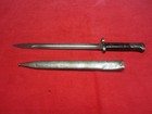 Wwii Czech Vz-24 Romanian Made  rare Horse Heads Logo  Contract Bayonet W scab