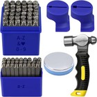 Metal Stamping Kit  Complete Jewelry Making Stamping Tools With 6mm Font Uppe   