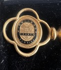 Vtg  Miami-dade County Key To The City Alex Penelas Era Late 90s Brass W case