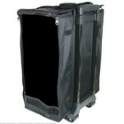 New Large Jewelry Display Box Black Carrying Travel Case W  Wheels