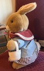 Beatrix Potter Eden Plush Mrs Rabbit Large With Umbrella 
