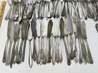 Lot Of 100 Silverplate Butter Spreaders Knives Craft Large Master Silver Vtg