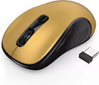 2 4ghz Wireless Optical Mouse Mice Usb Receiver For Pc Laptop Computer Black