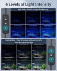 11w Aquarium Led Light For 12 To 18 Inch Fish Tanks Extendable Fish 12 -18 