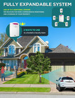 Driveway Alarm Wireless Outside  1byone Motion Sensor Alarm 1000 Ft Range Extra 
