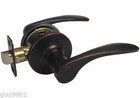 Oil Rubbed Bronze Door Handle Lock Lever Knobs Keyed Passage Privacy Hardware